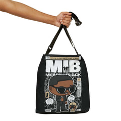 Men in Black Adjustable Tote Bag (AOP) - IGZ Clothing 