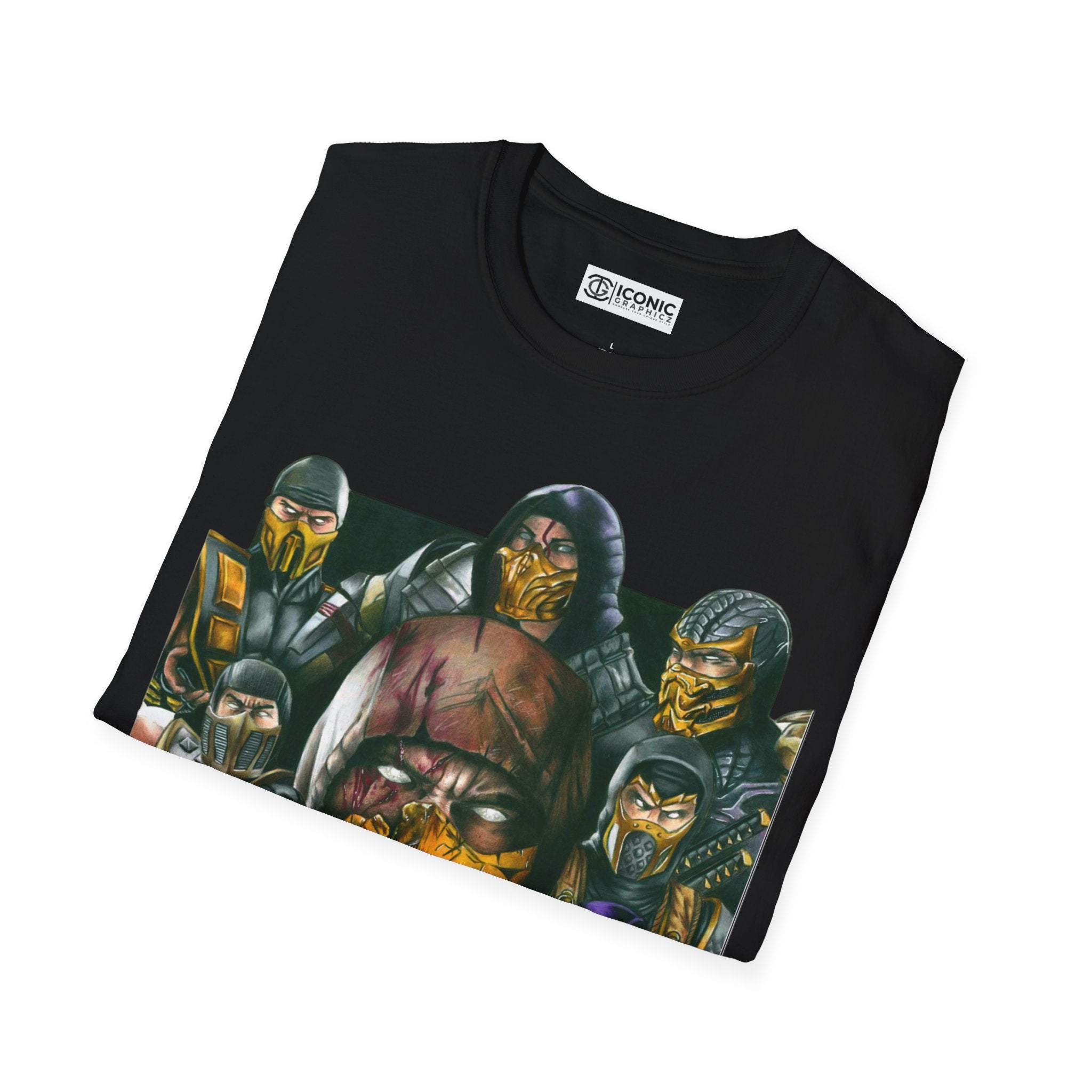 Mortal Kombat Unisex Softstyle T-Shirt - IGZ Clothing 