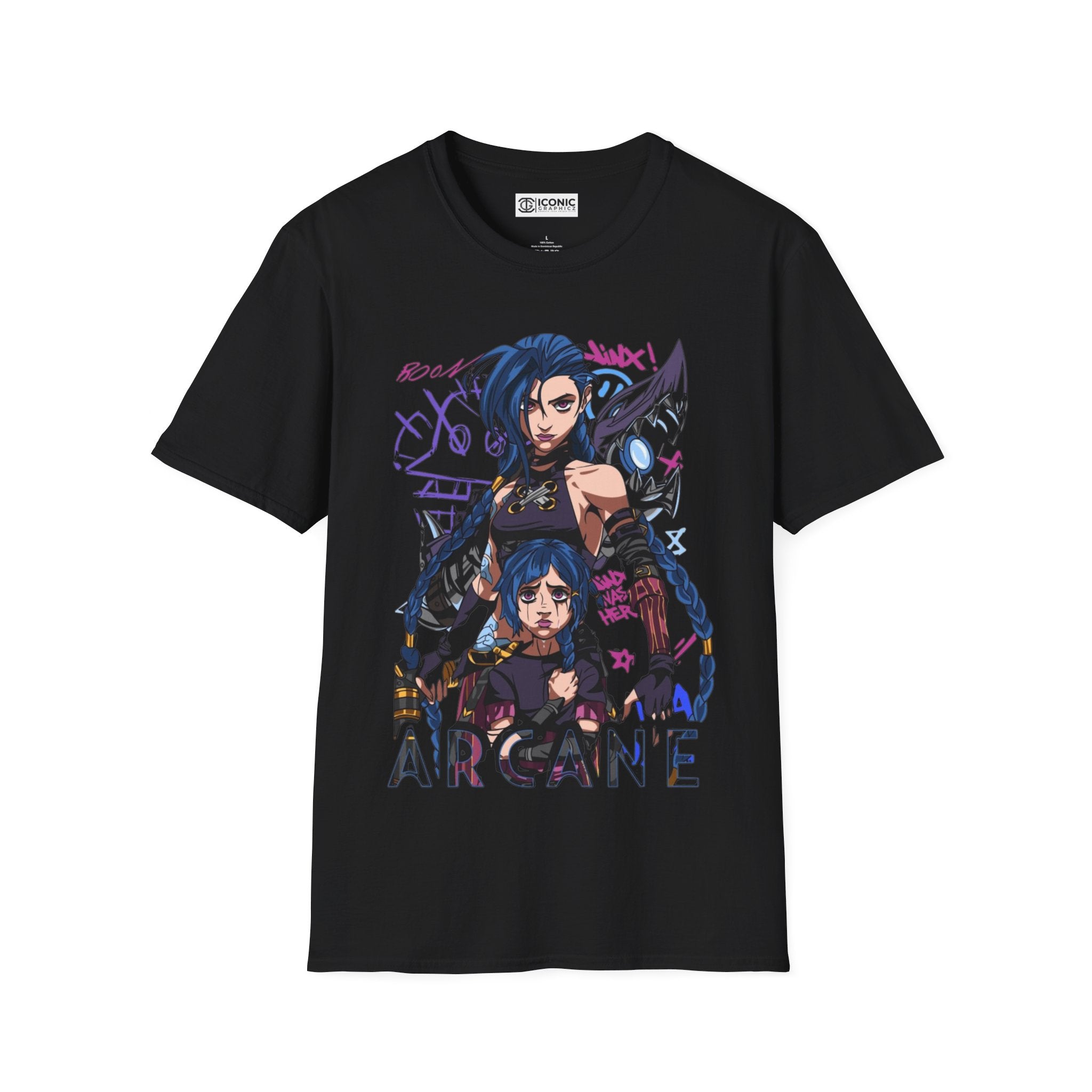 Jinx Unisex Softstyle T-Shirt - IGZ Clothing 