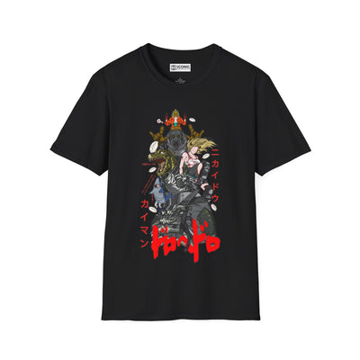 Dorohedoro Kaiman and Nikaido Unisex Softstyle T-Shirt - IGZ Clothing 