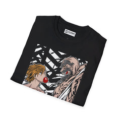 Record of Ragnarok Adam vs Zeus Unisex Softstyle T-Shirt - IGZ Clothing 