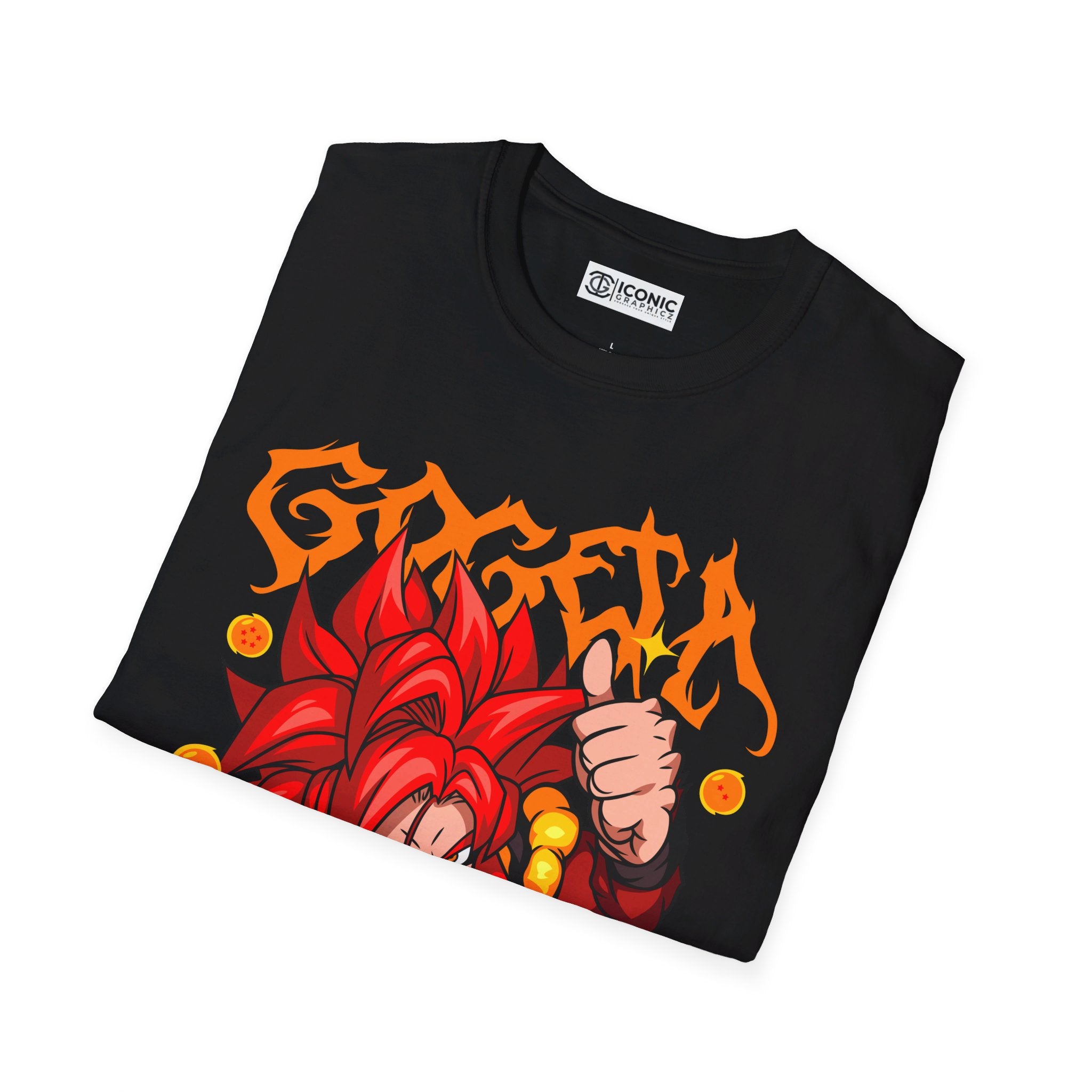 Gogeta Unisex Softstyle T-Shirt - IGZ Clothing 