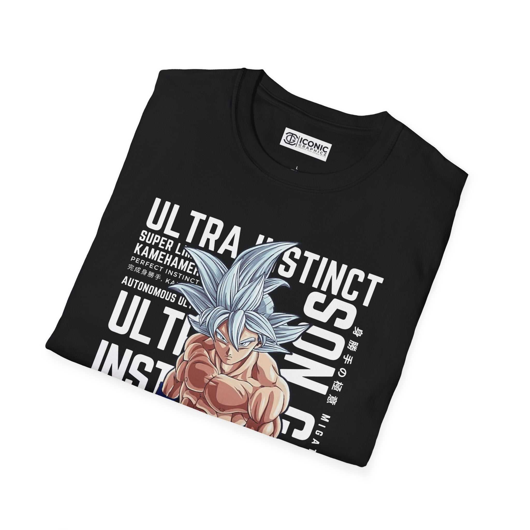 Ultra Instinct Goku Unisex Softstyle T-Shirt - IGZ Clothing 