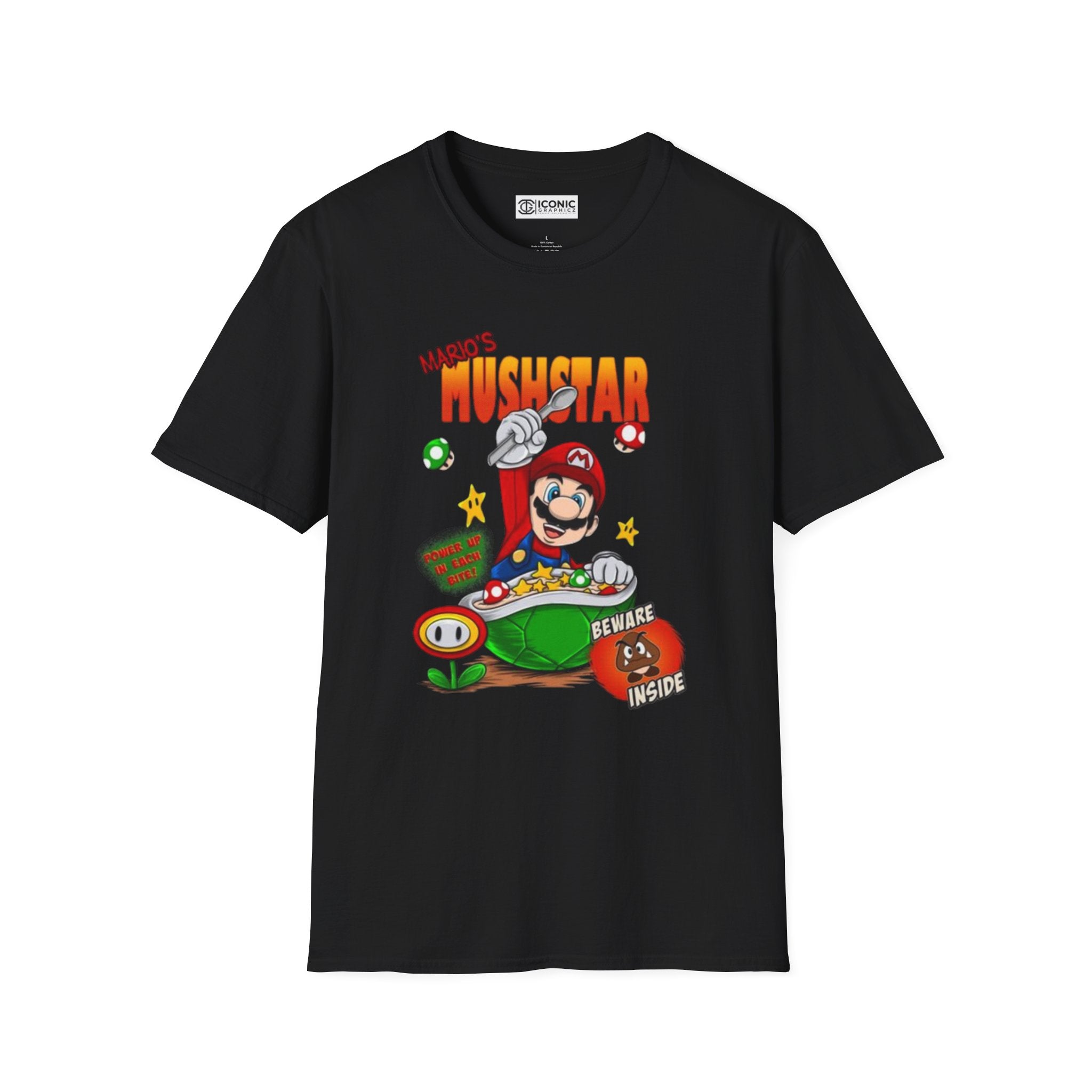 Mario Unisex Softstyle T-Shirt - IGZ Clothing 