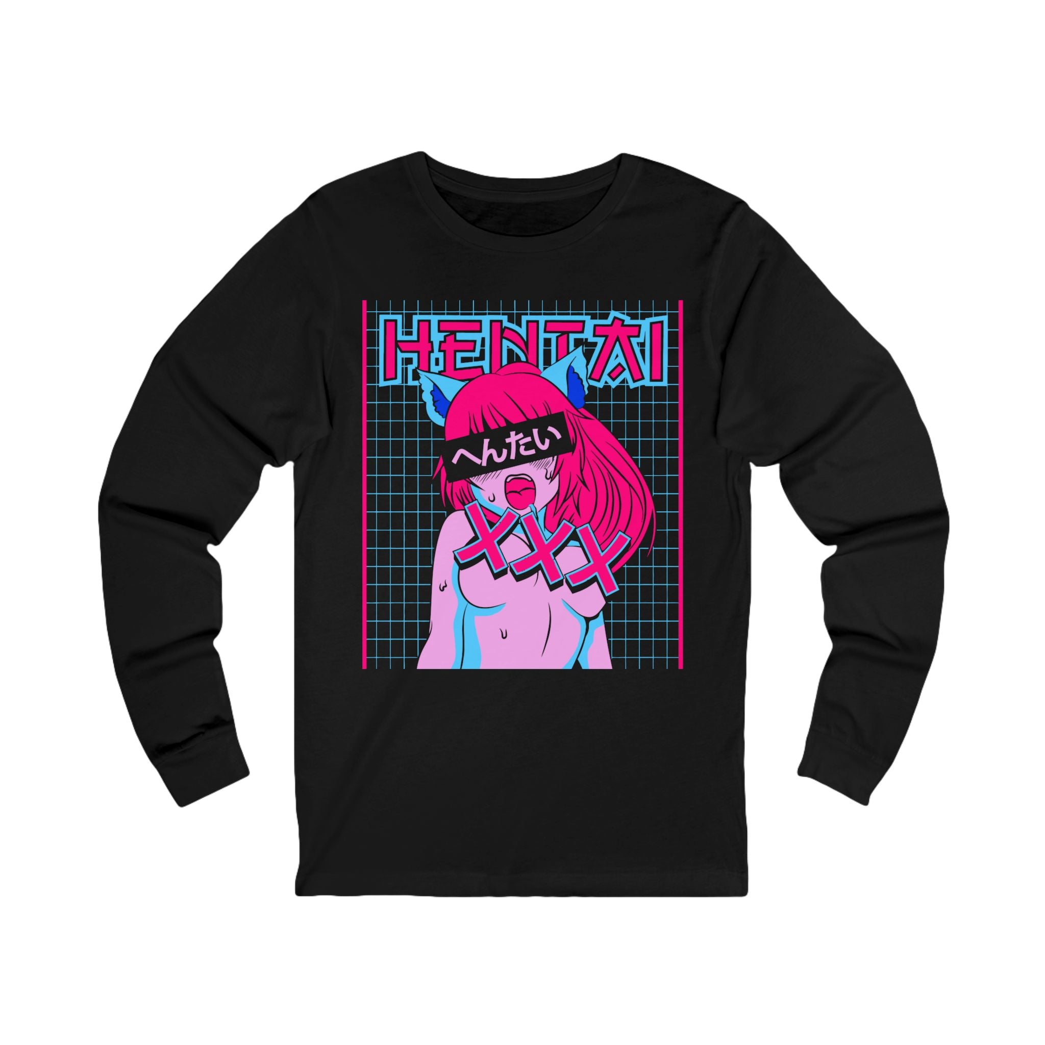 Hentai Unisex Jersey Long Sleeve Tee