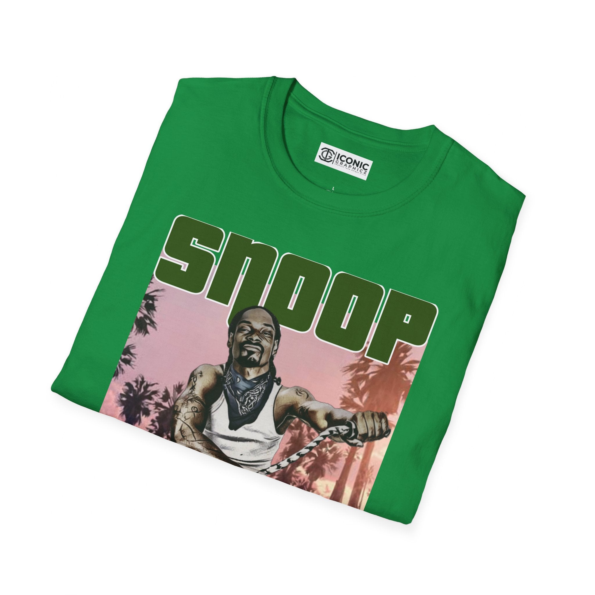 Snoop Dog Unisex Softstyle T-Shirt - IGZ Clothing 