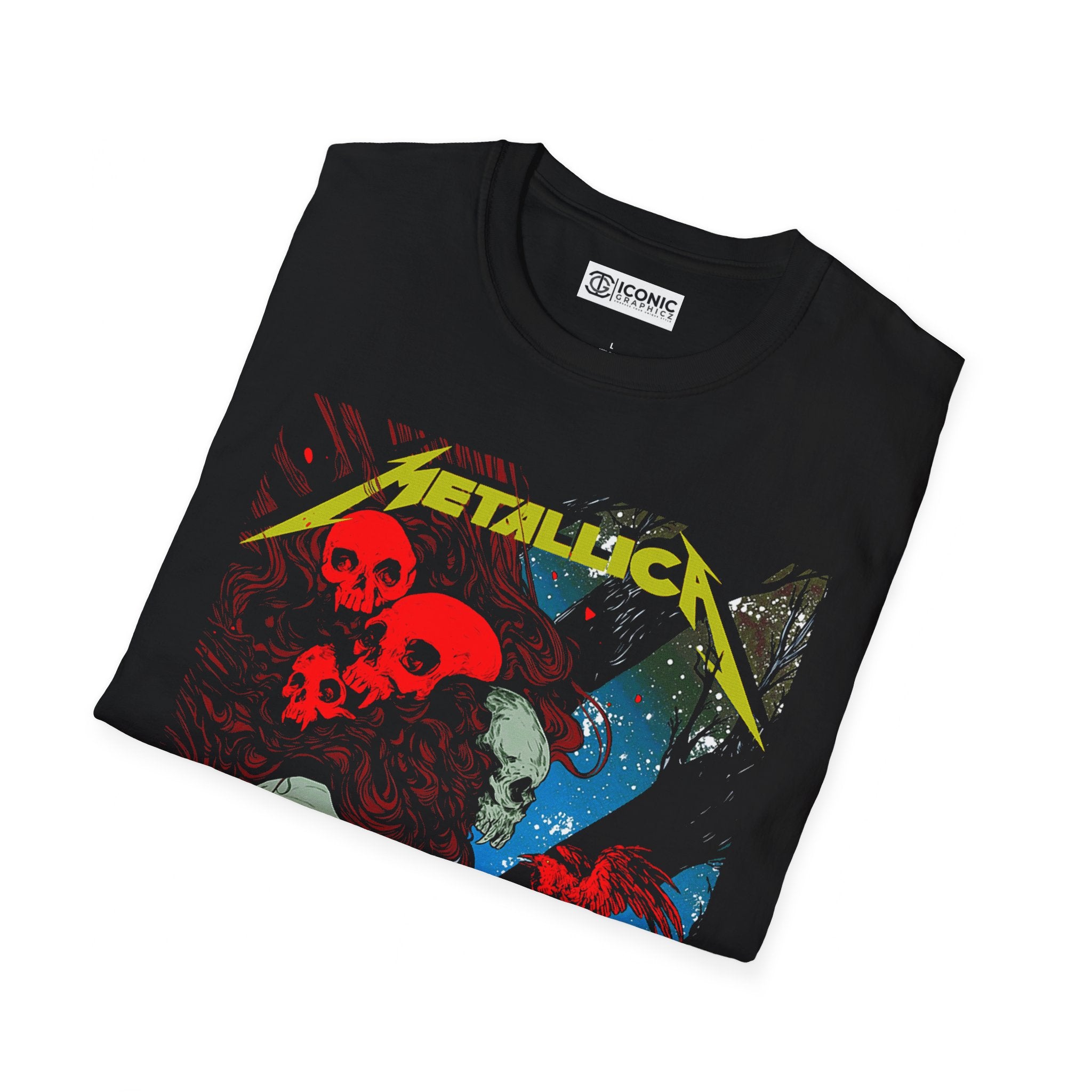 Metallica Unisex Softstyle T-Shirt - IGZ Clothing 