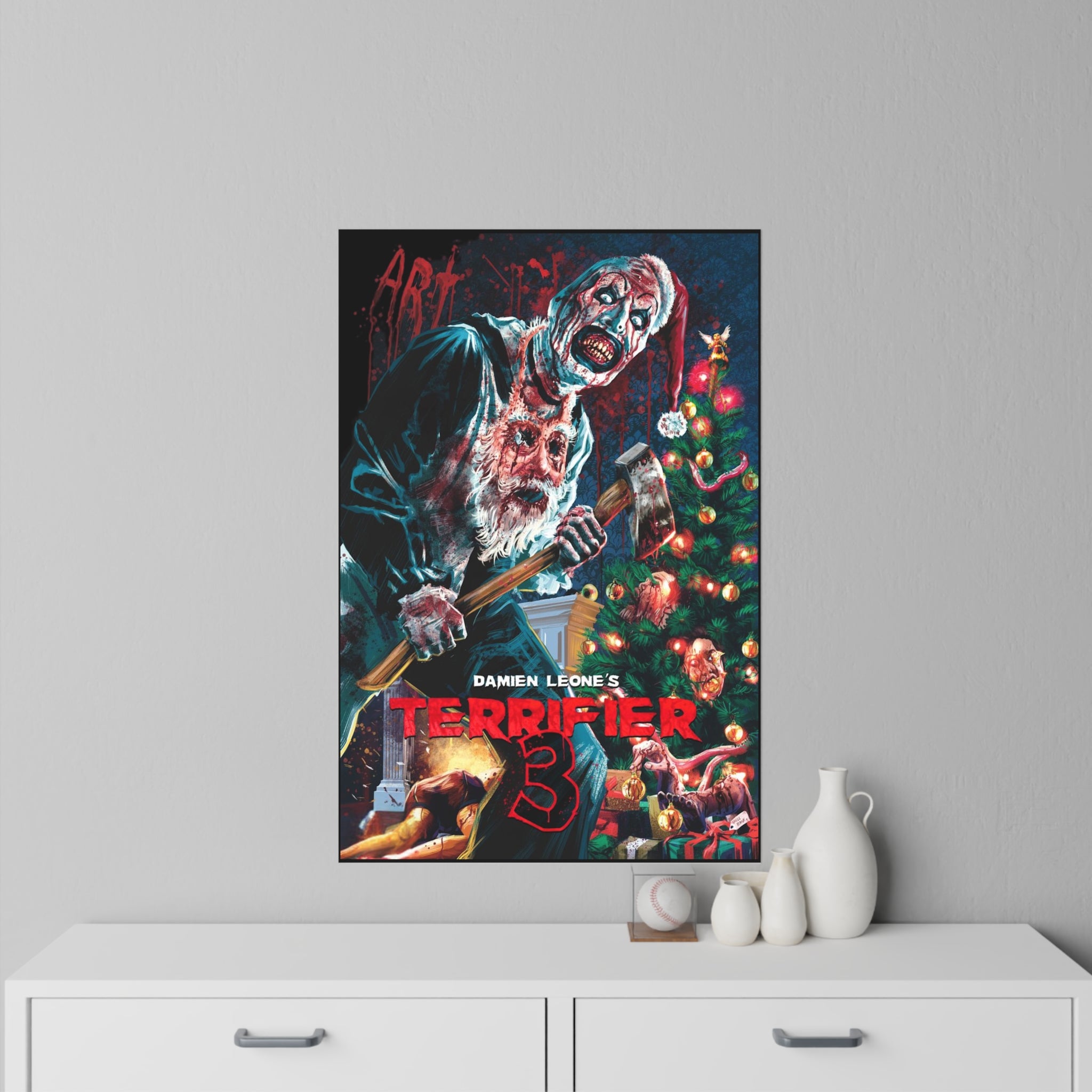 Terrifier 3 Wall Decals