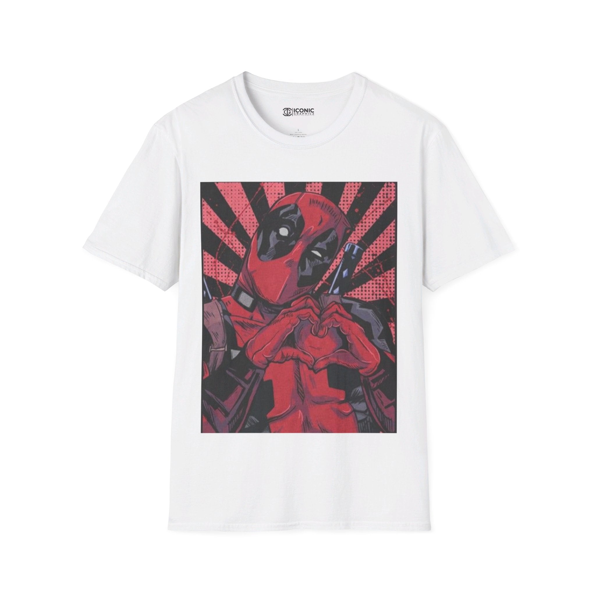 Deadpool Unisex Softstyle T-Shirt - IGZ Clothing 