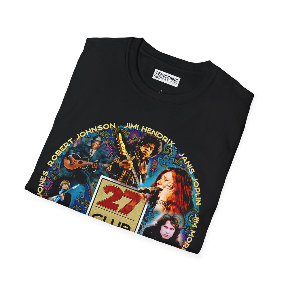27 Club T-Shirt Printify