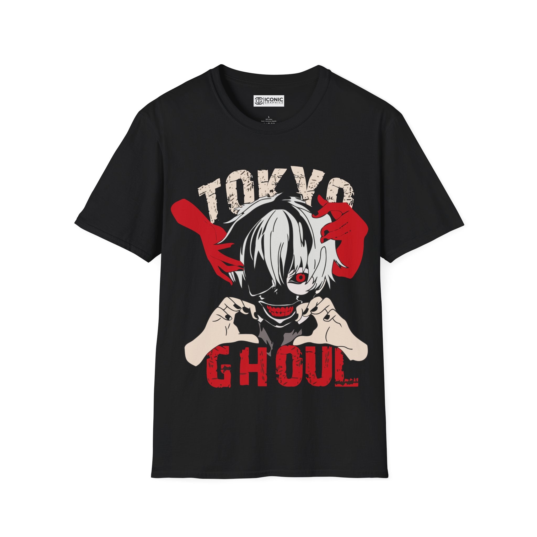 Ken Kaneki Unisex Softstyle T-Shirt