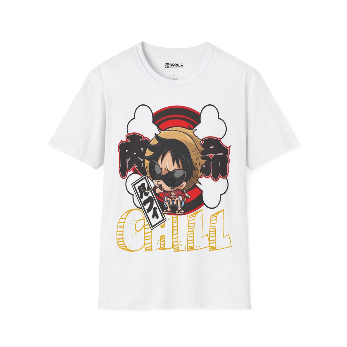 Luffy Unisex Softstyle T-Shirt - IGZ Clothing 