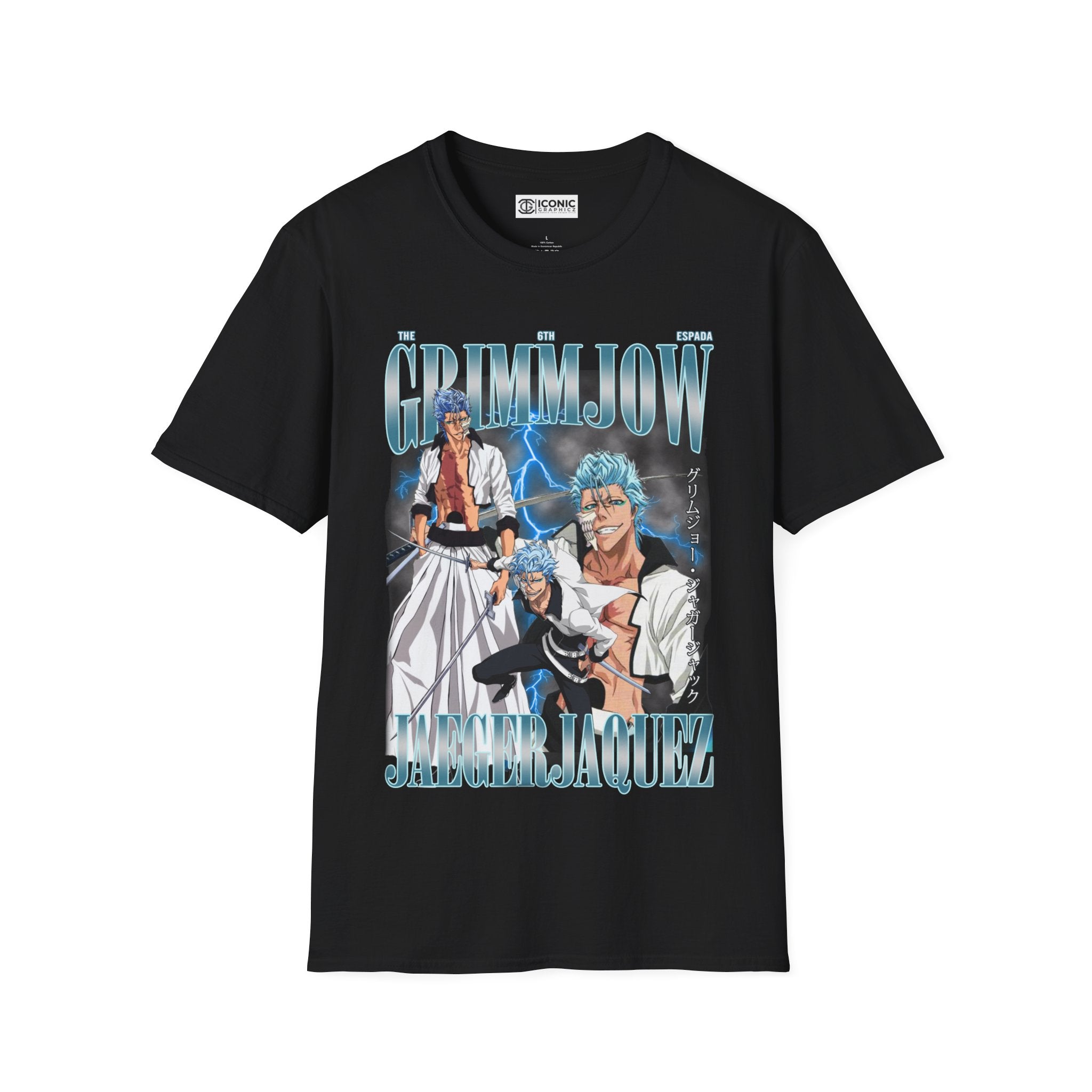 Grimmjow Unisex Softstyle T-Shirt - IGZ Clothing 