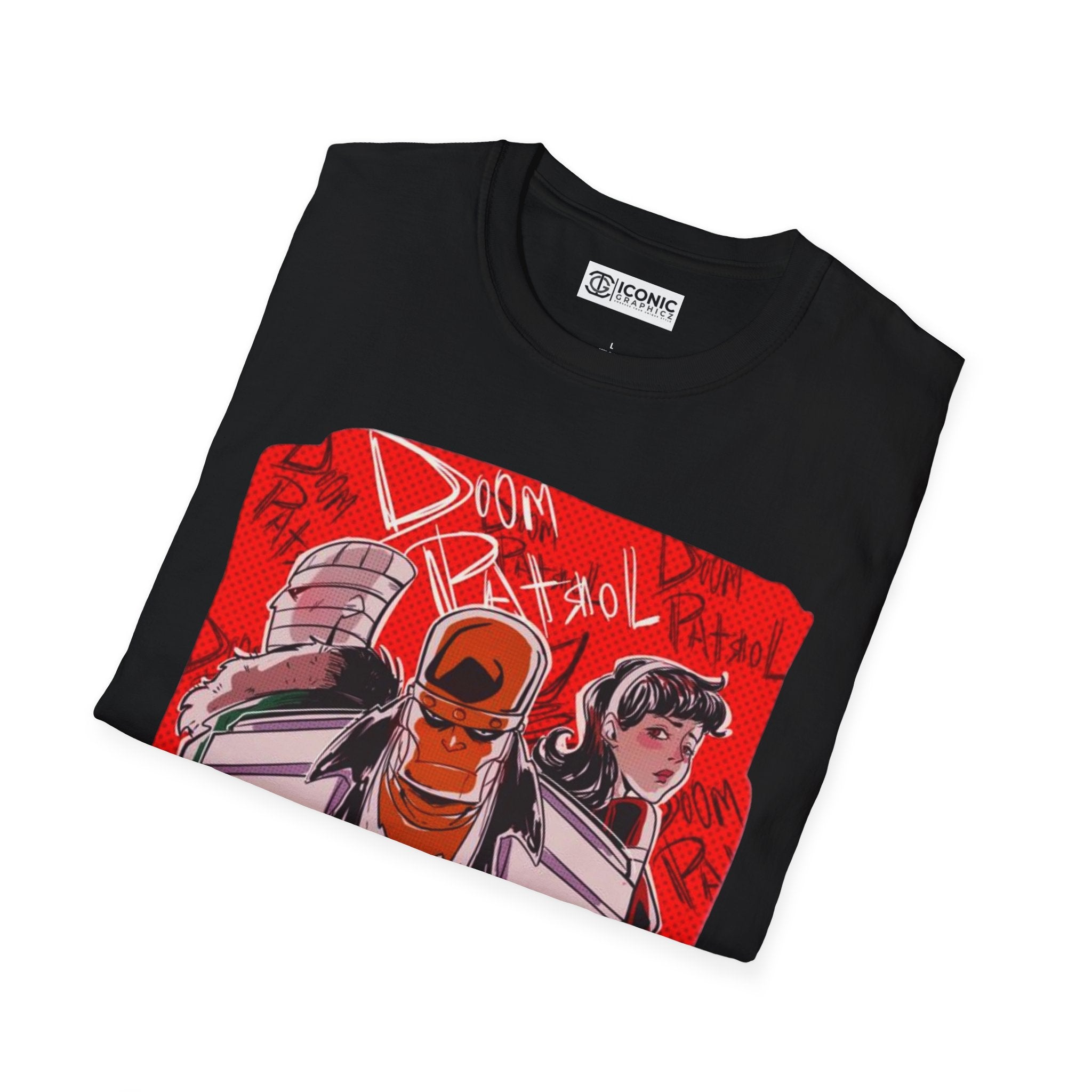 Doom Patrol Unisex Softstyle T-Shirt - IGZ Clothing 