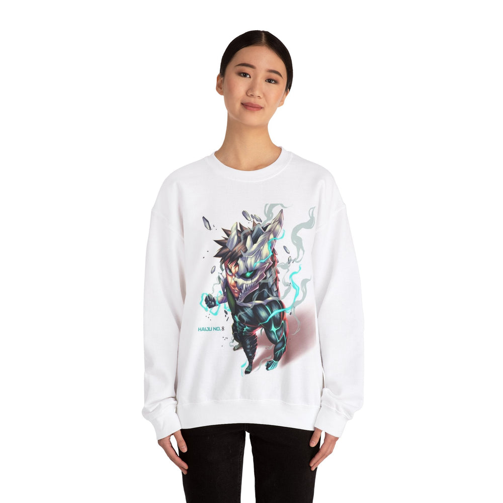 Kaiju No 8 Kafka Unisex Heavy Blend™ Crewneck Sweatshirt Printify