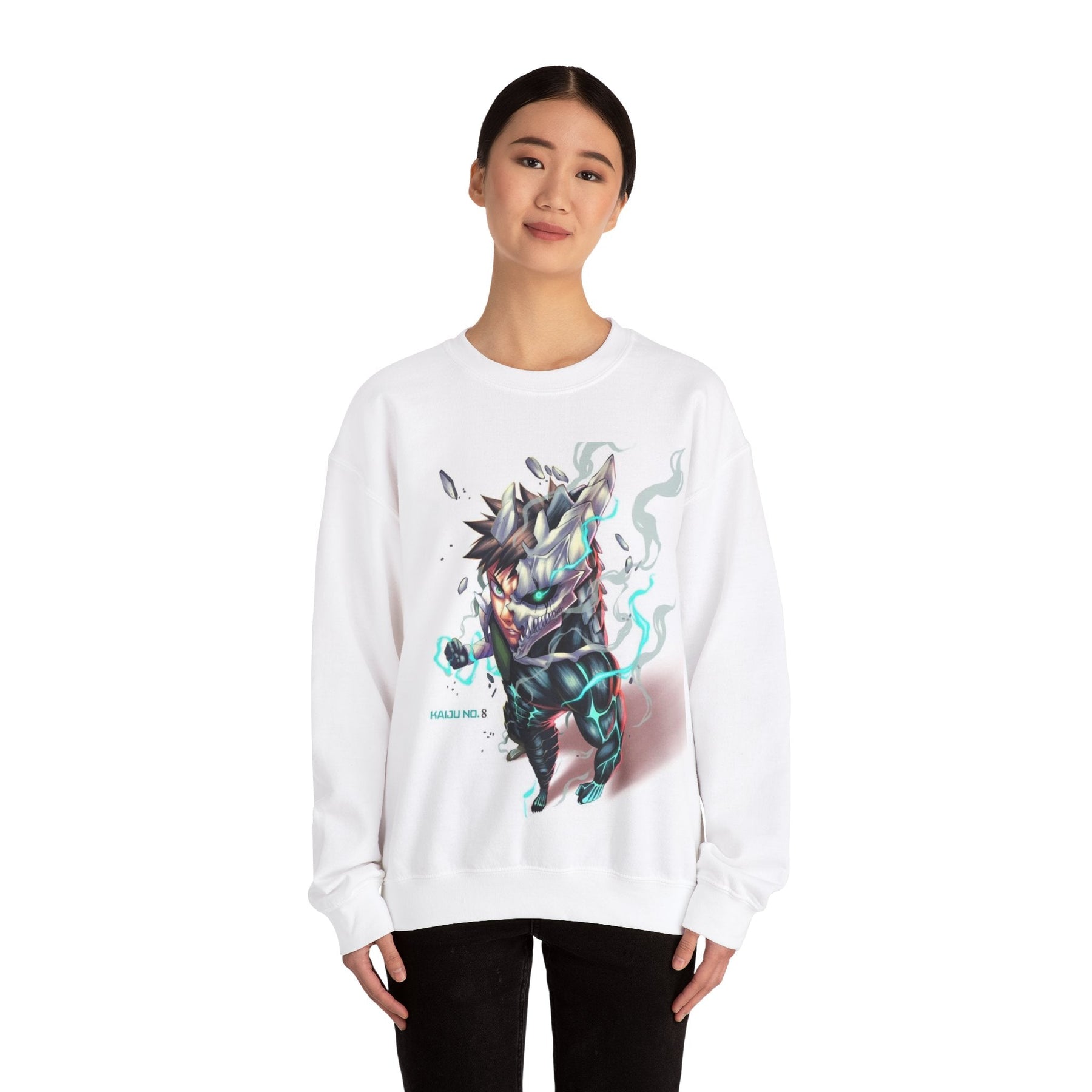 Kaiju No 8 Kafka Unisex Heavy Blend™ Crewneck Sweatshirt Printify