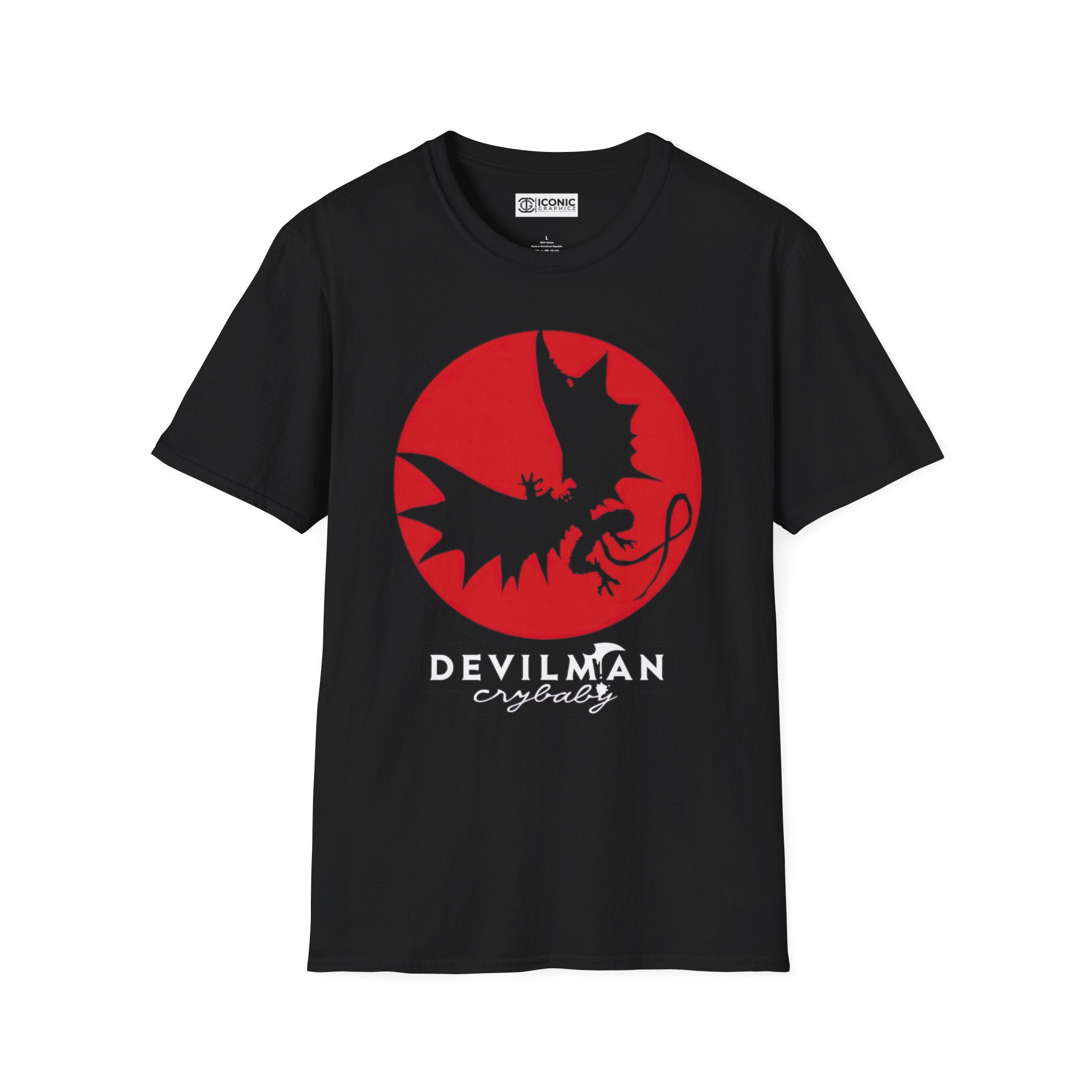 Devilman Crybaby Amon Unisex Softstyle T-Shirt - IGZ Clothing 