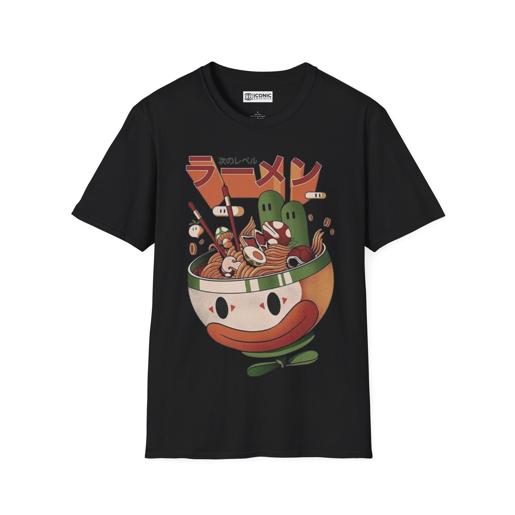 Super Mario 8bit Ramen T-Shirt - 