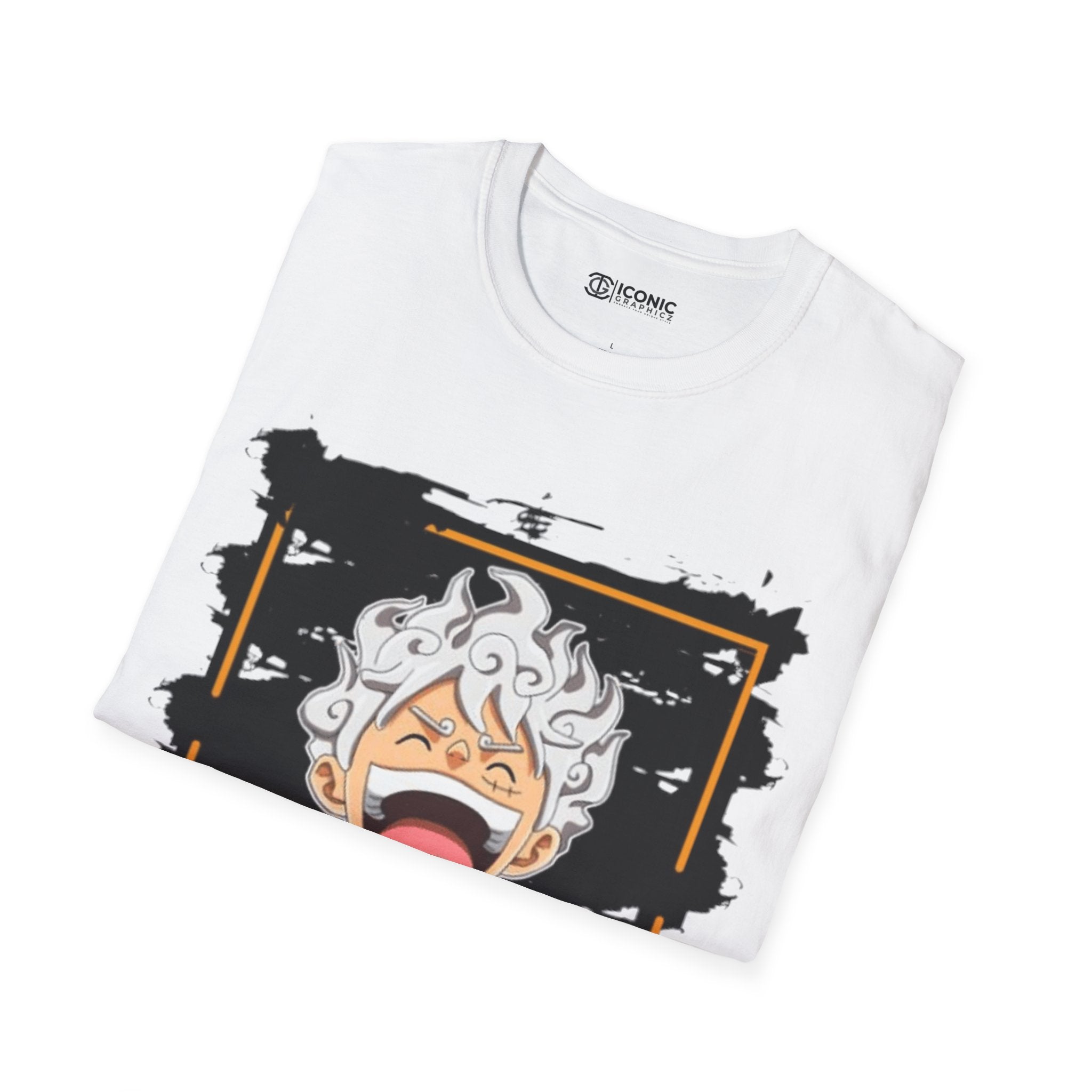 Sun God Luffy Unisex Softstyle T-Shirt - IGZ Clothing 