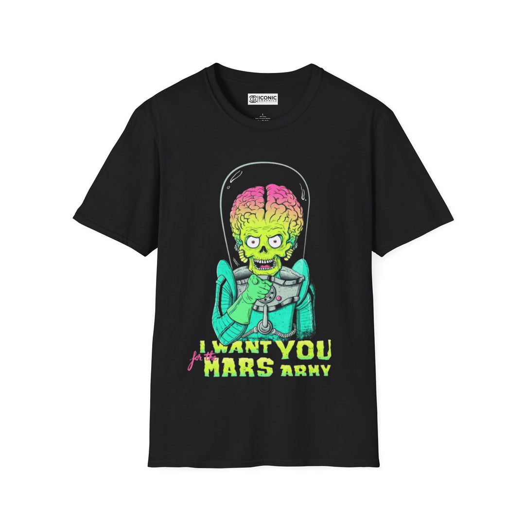 Mars Attack Unisex Softstyle T-Shirt - Premium T-Shirt from - Just $26! Shop now at IGZ Clothing 