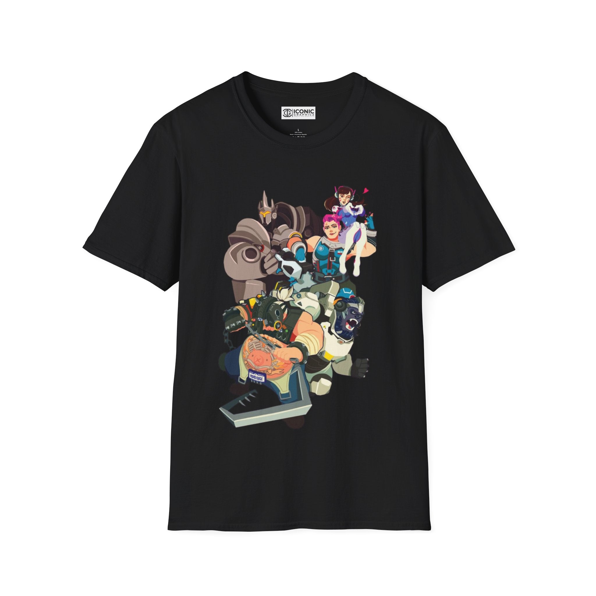 Overwatch Unisex Softstyle T-Shirt - IGZ Clothing 