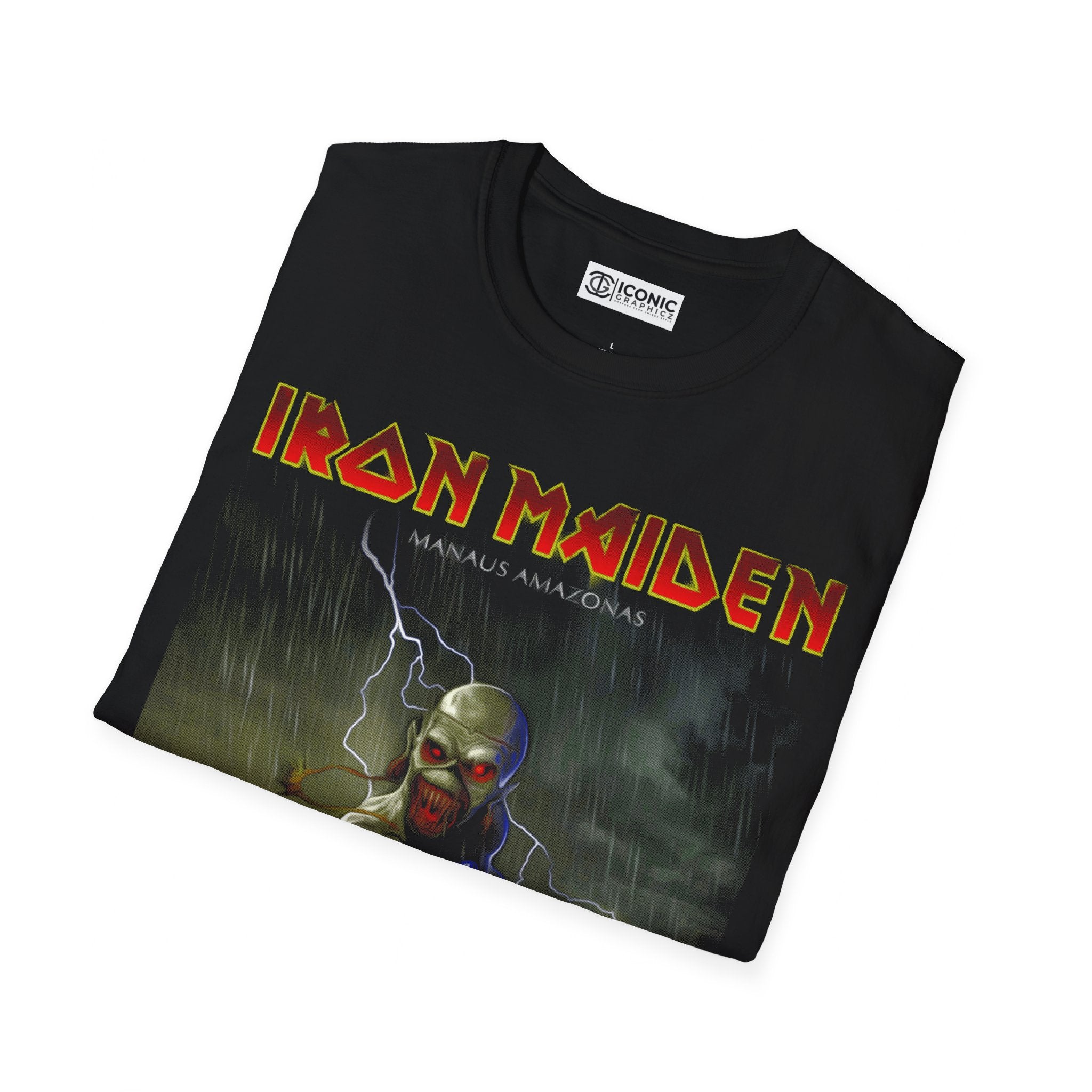 Iron Maiden Unisex Softstyle T-Shirt - IGZ Clothing 