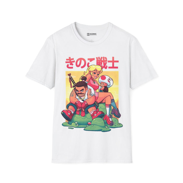 Super Mario Chillin with my peach T-Shirt Printify