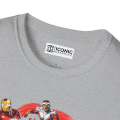 Avengers Unisex Softstyle T-Shirt - IGZ Clothing 