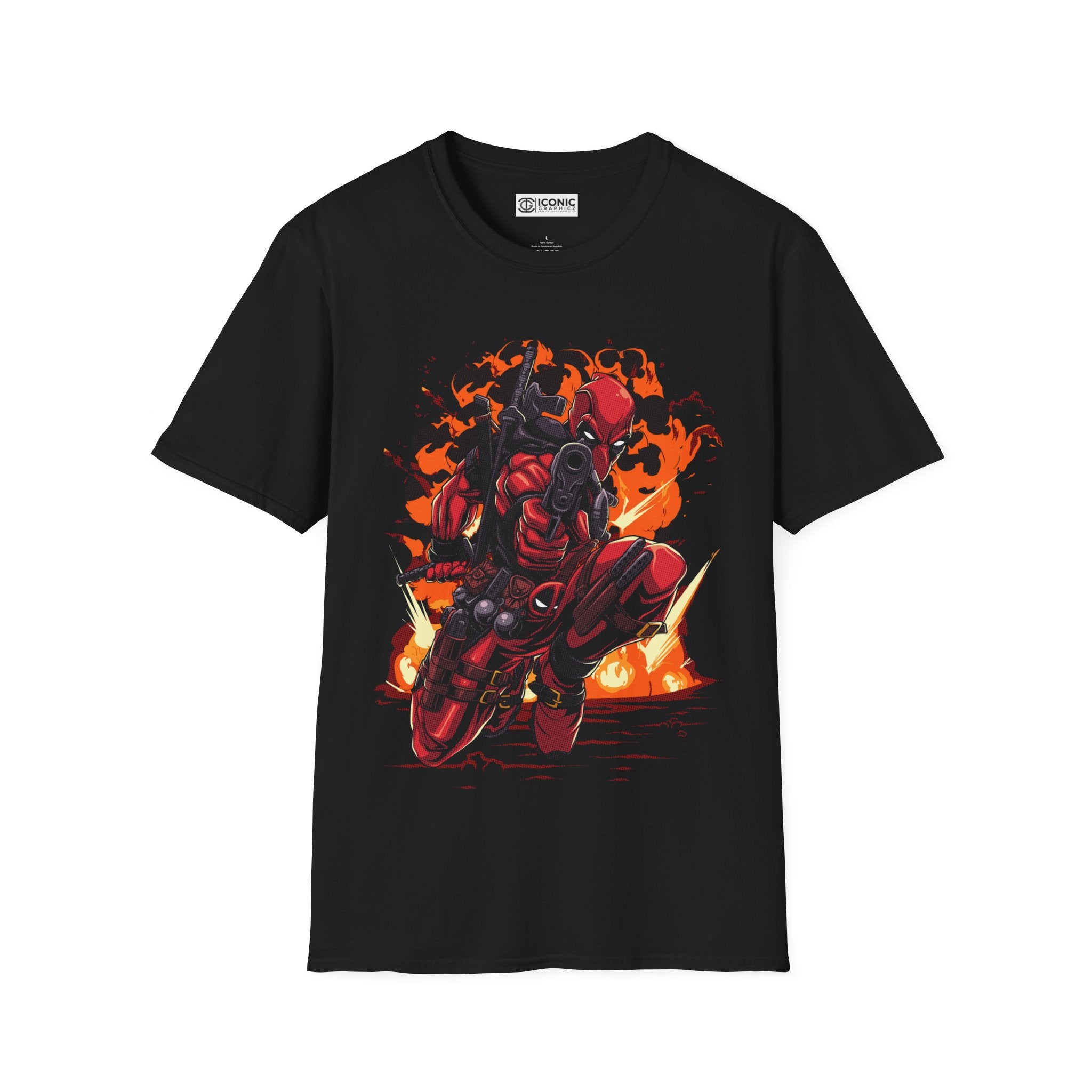 Deadpool Unisex Softstyle T-Shirt - IGZ Clothing 