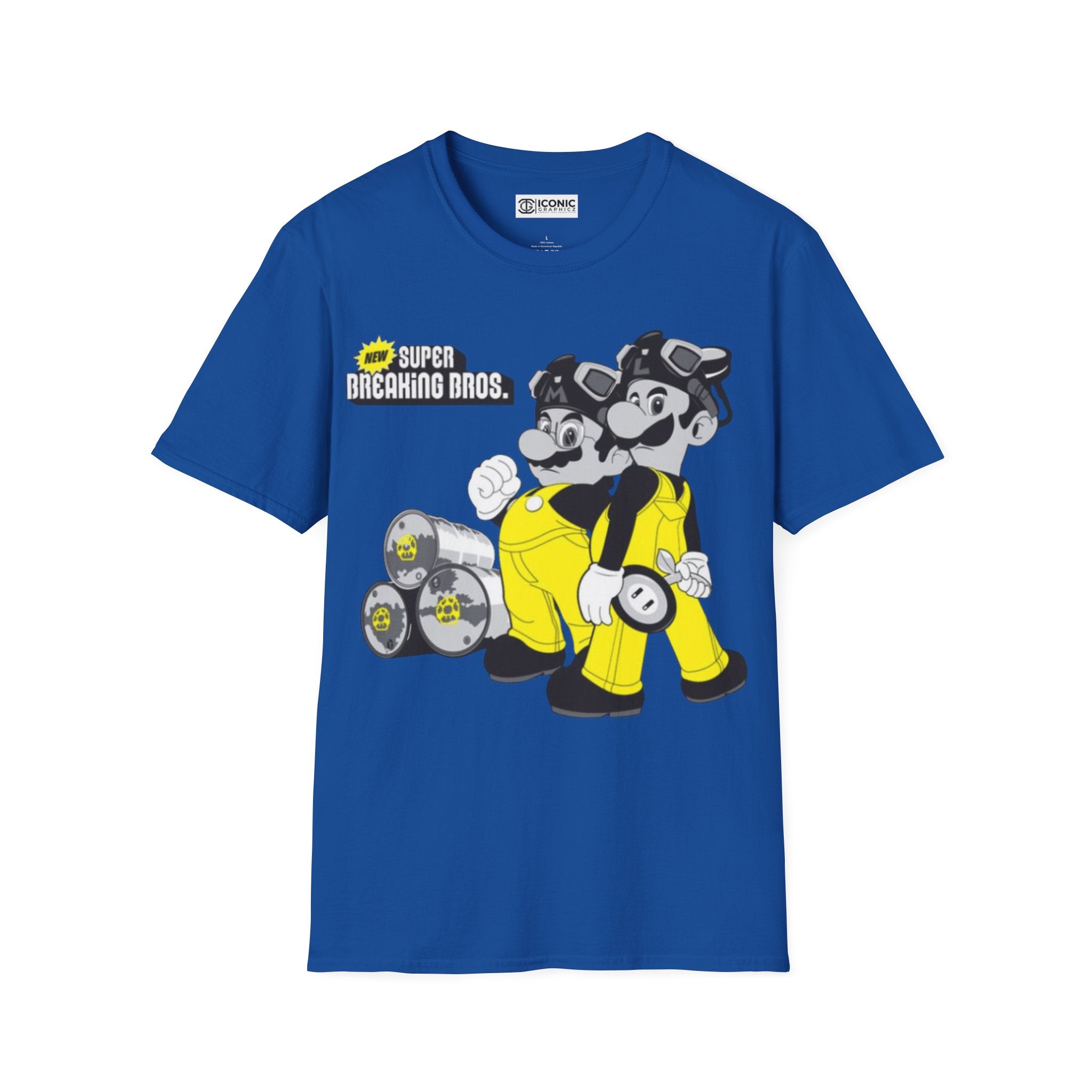 Mario Unisex Softstyle T-Shirt - IGZ Clothing 