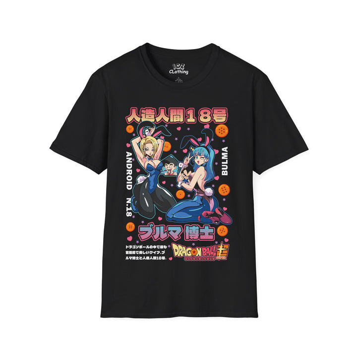 Android x Bulma DragonBall T-Shirt