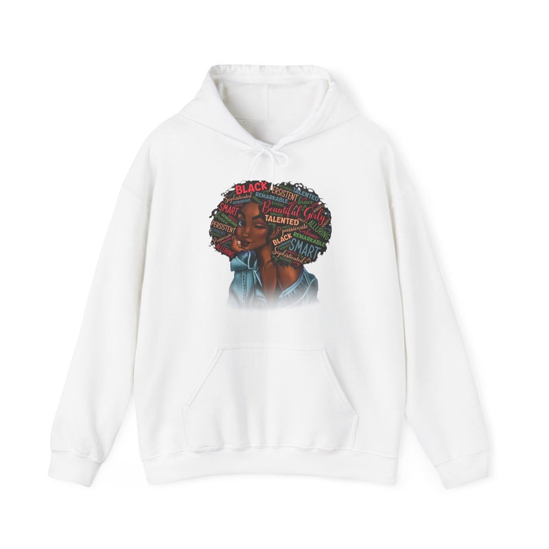 Black girl magic Unisex Heavy Blend™ Hooded Sweatshirt - IGZ Clothing 