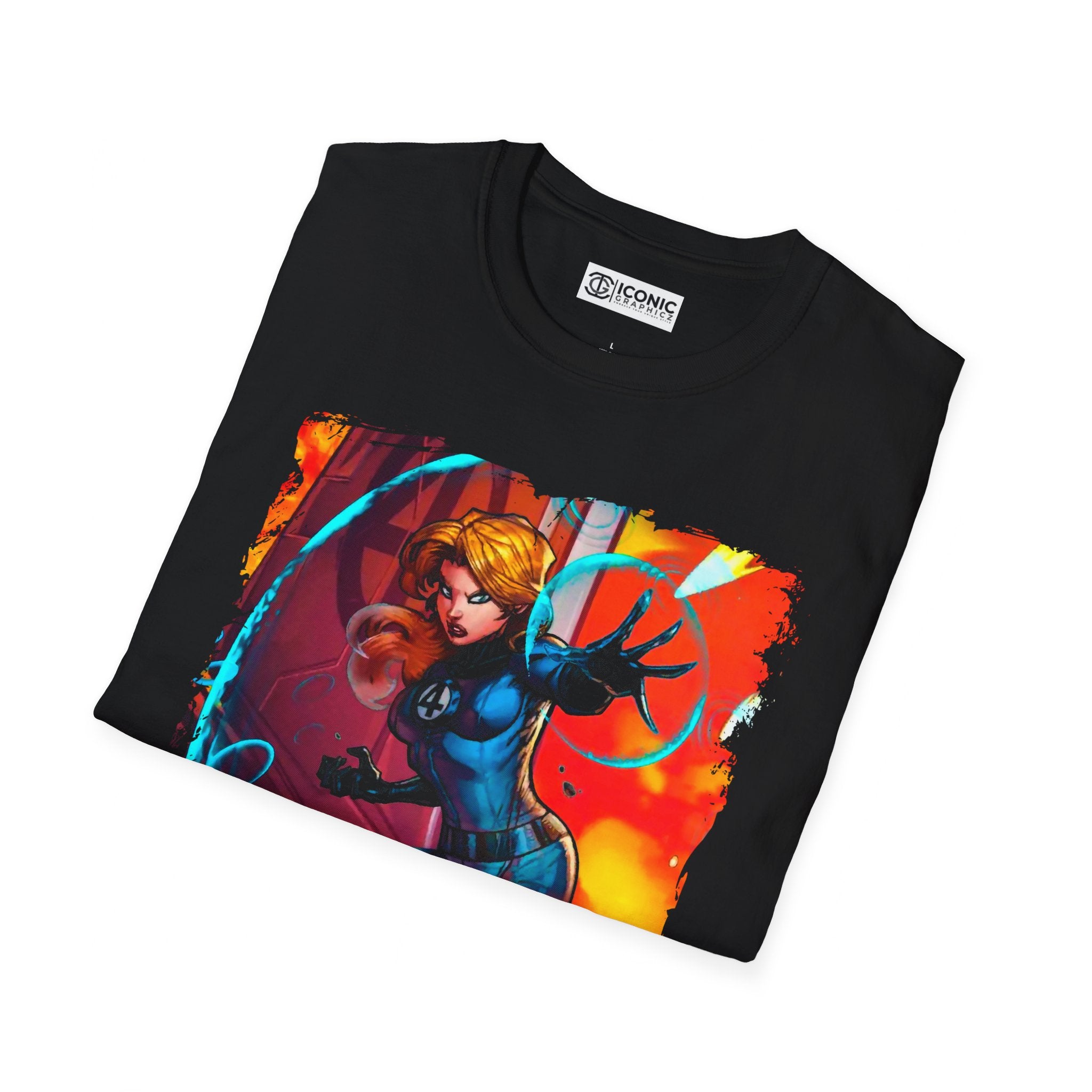 Invisible Woman Unisex Softstyle T-Shirt - IGZ Clothing 