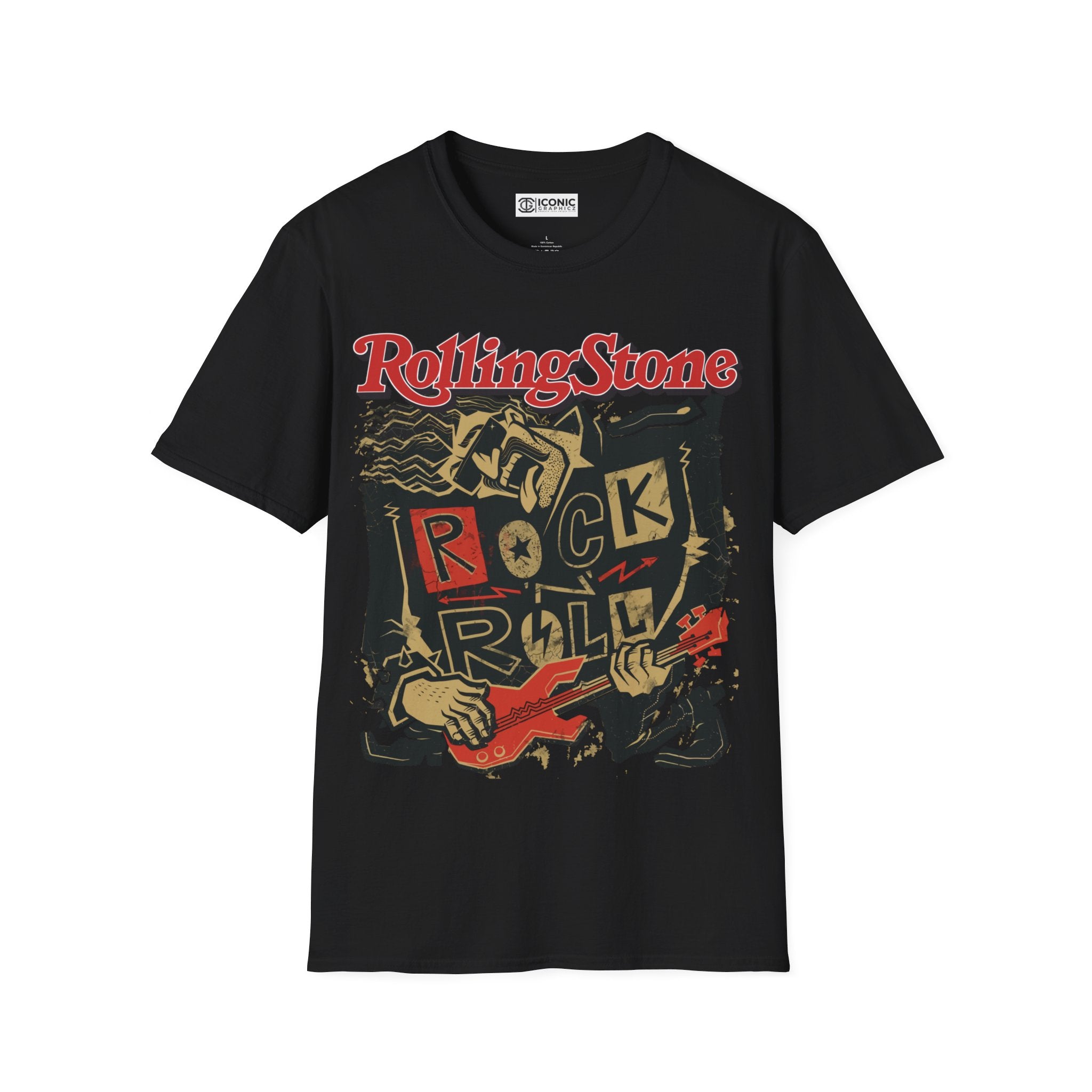 Rolling Stones Unisex Softstyle T-Shirt - IGZ Clothing 