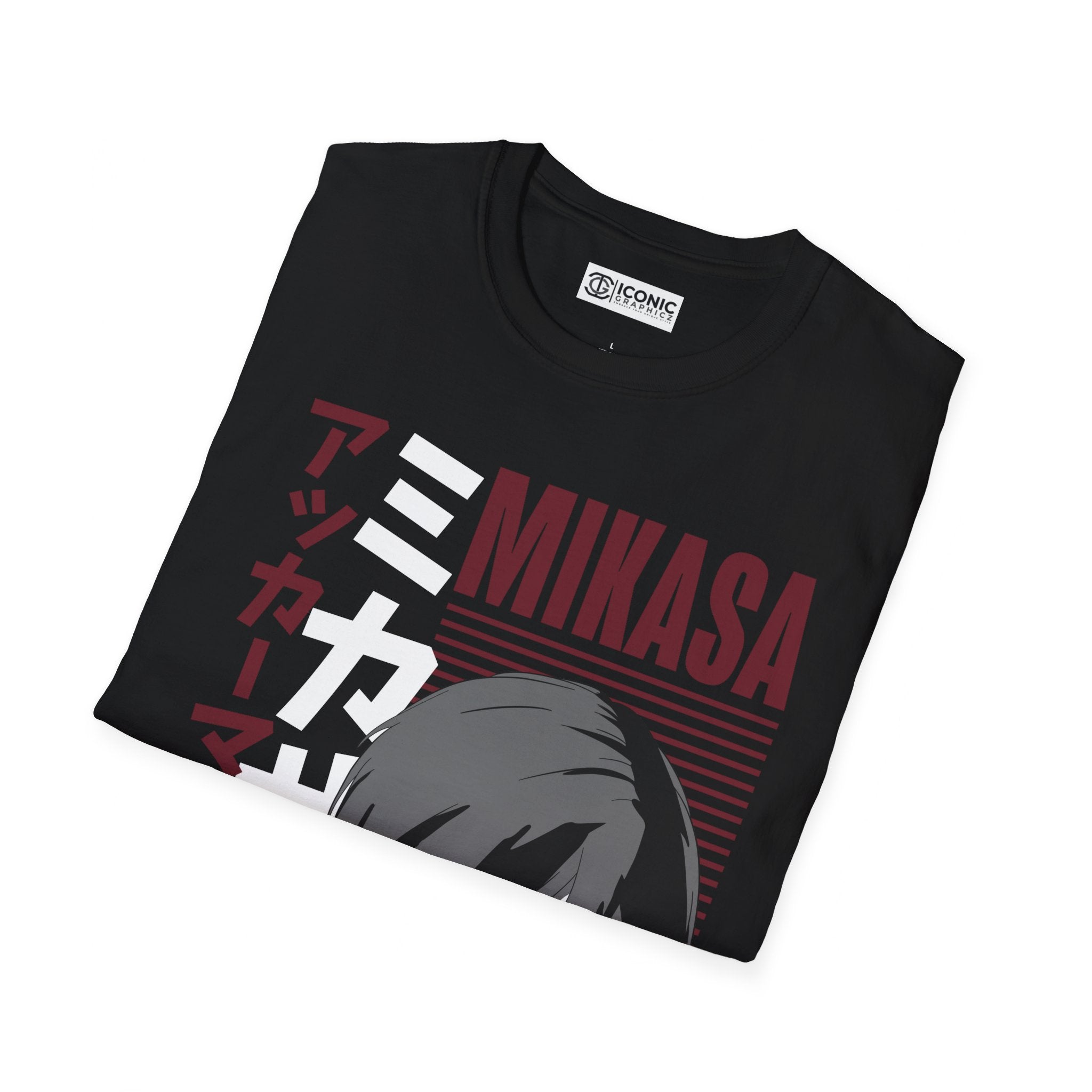 Mikasa Unisex Softstyle T-Shirt - IGZ Clothing 