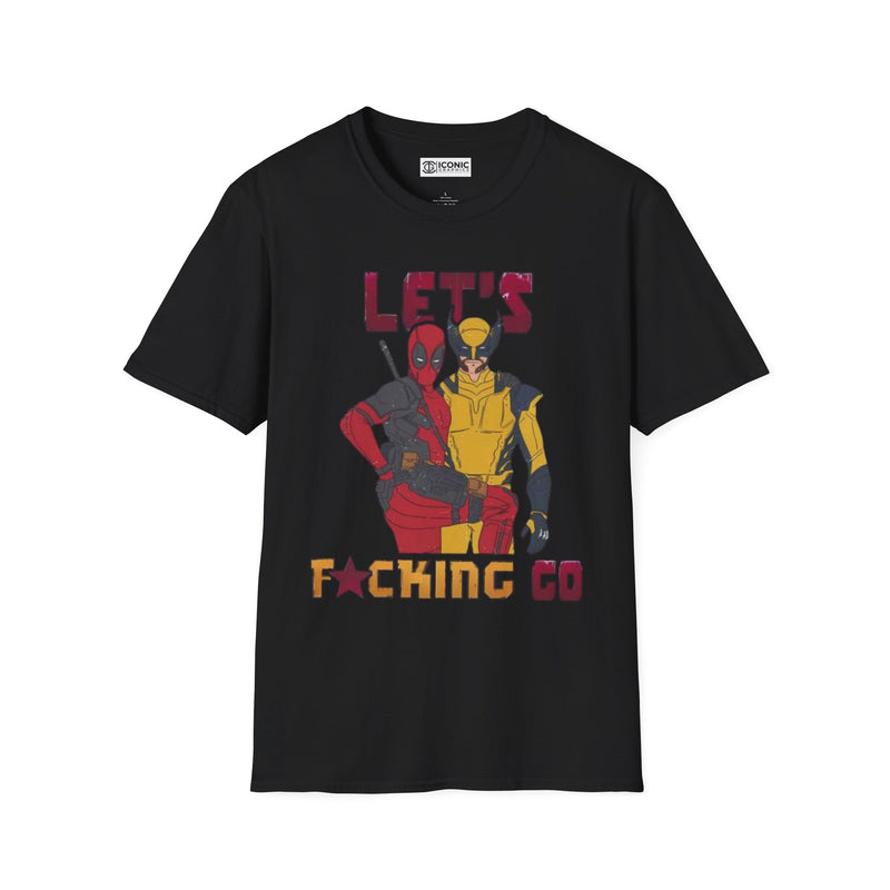 Deadpool and Wolverine Unisex Softstyle T-Shirt - IGZ Clothing 