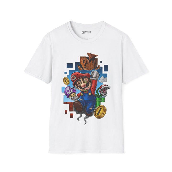 Super Mario Toxic Mushroom T-Shirt Printify