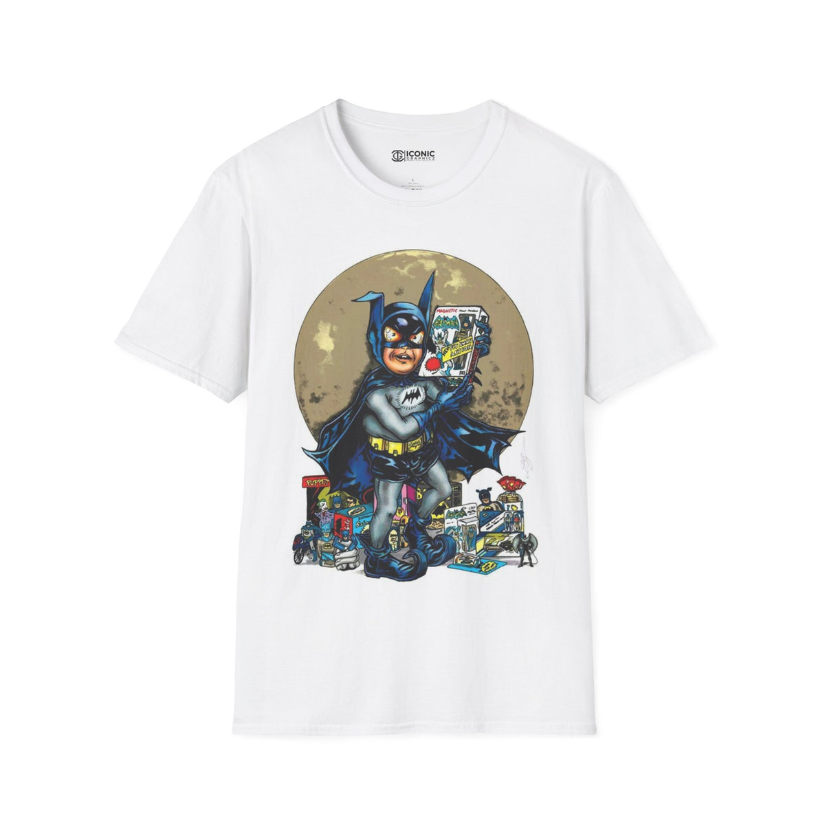 Batman Unisex Softstyle T-Shirt - IGZ Clothing 