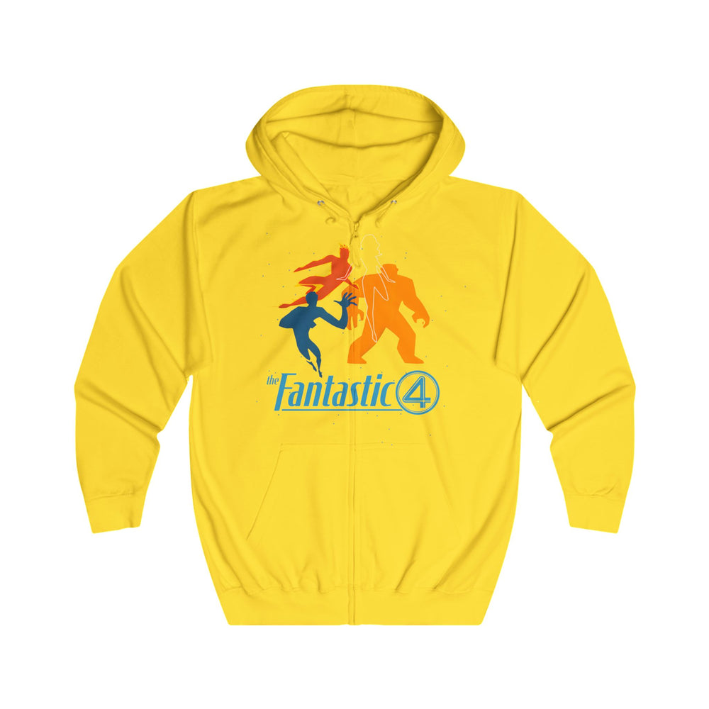 Fantastic Four Unisex Full Zip Hoodie
