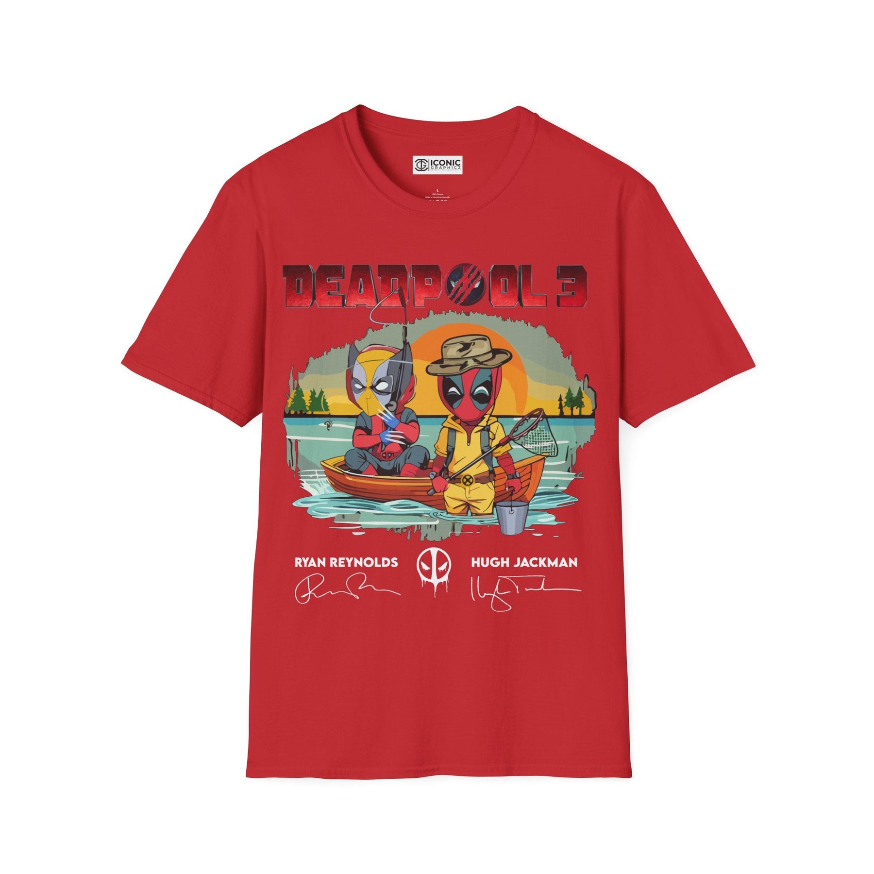 Deadpool and Wolverine T-Shirt Printify
