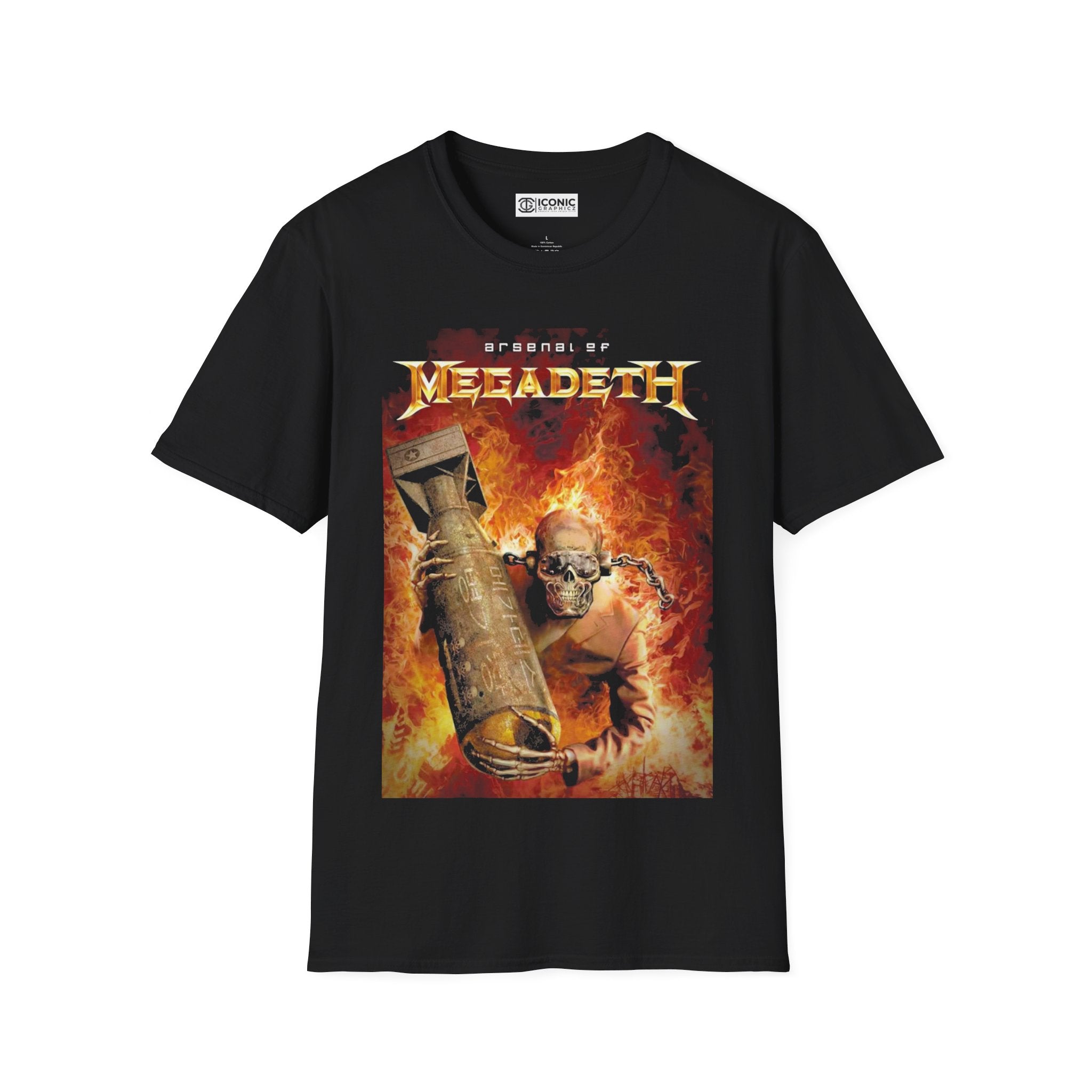 Megadeth Unisex Softstyle T-Shirt - IGZ Clothing 