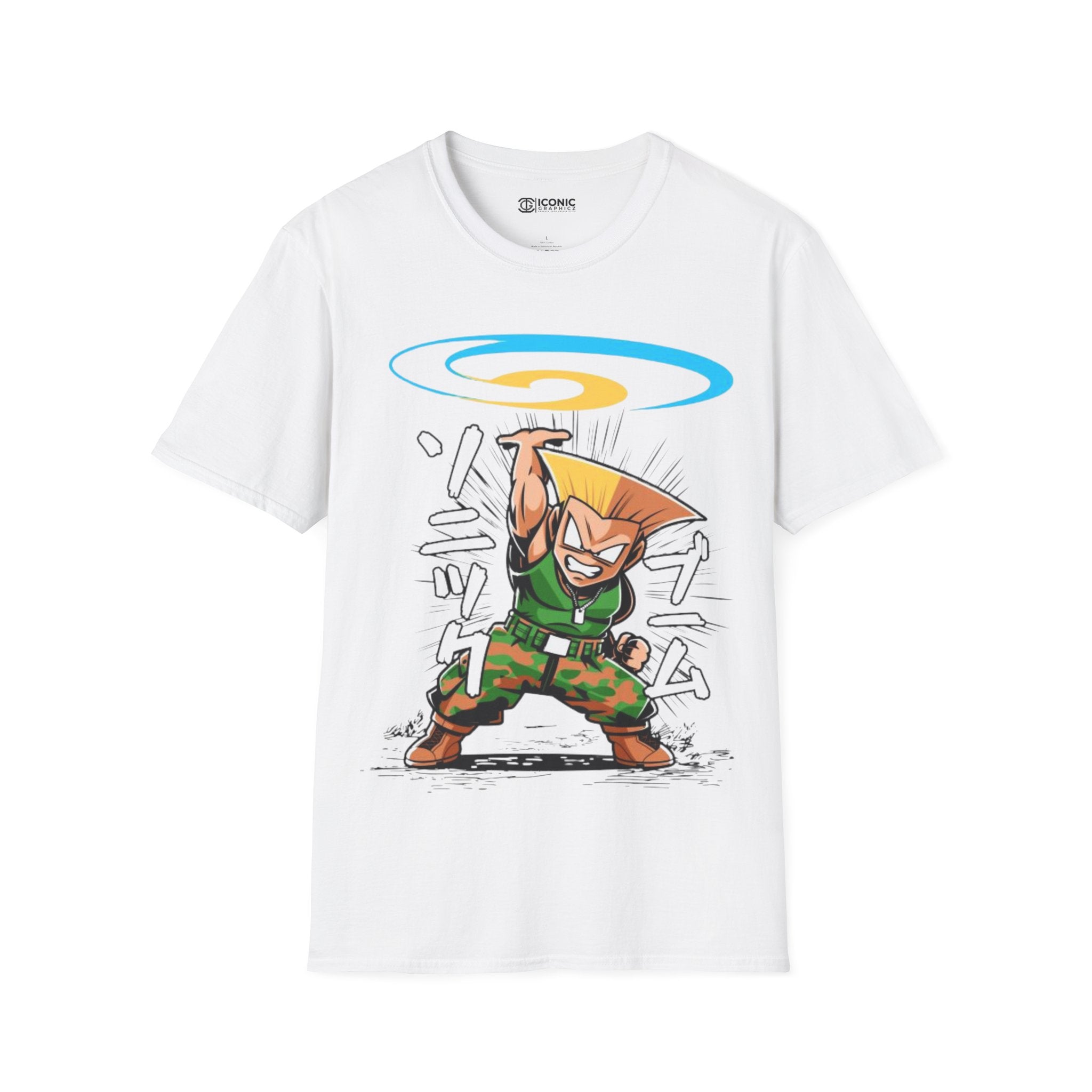 Krillin guile parody Dragonball T-Shirt