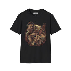 Leather Face Unisex Softstyle T-Shirt - IGZ Clothing 