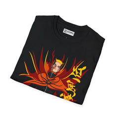 Baryon mode Naruto Unisex Softstyle T-Shirt - IGZ Clothing 