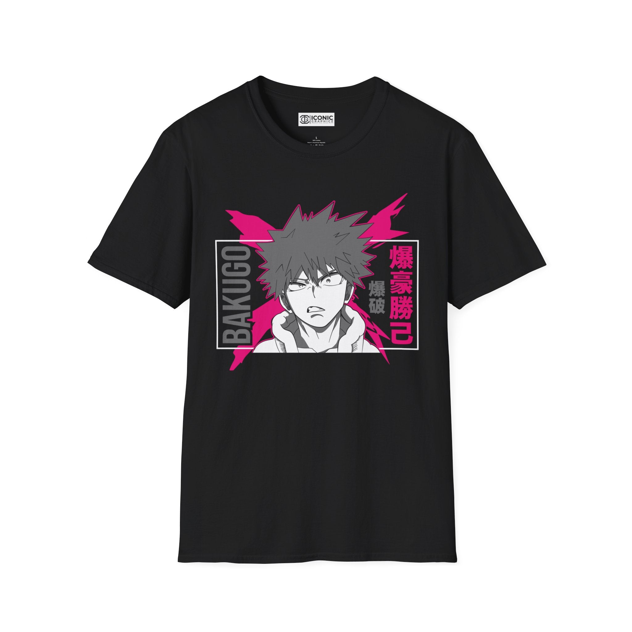 Bakugo Unisex Softstyle T-Shirt - IGZ Clothing 