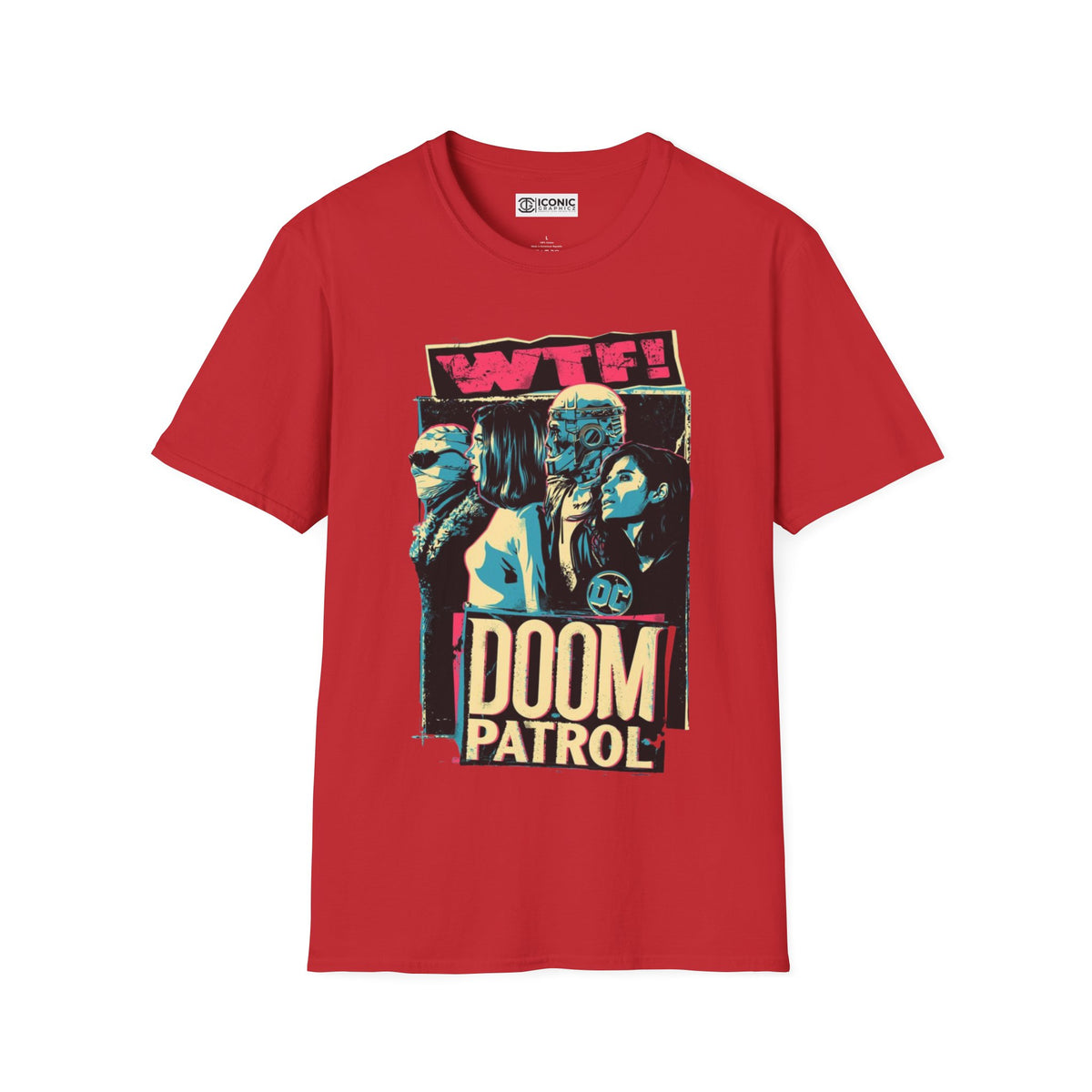 Doom Patrol Unisex Softstyle T-Shirt - IGZ Clothing 