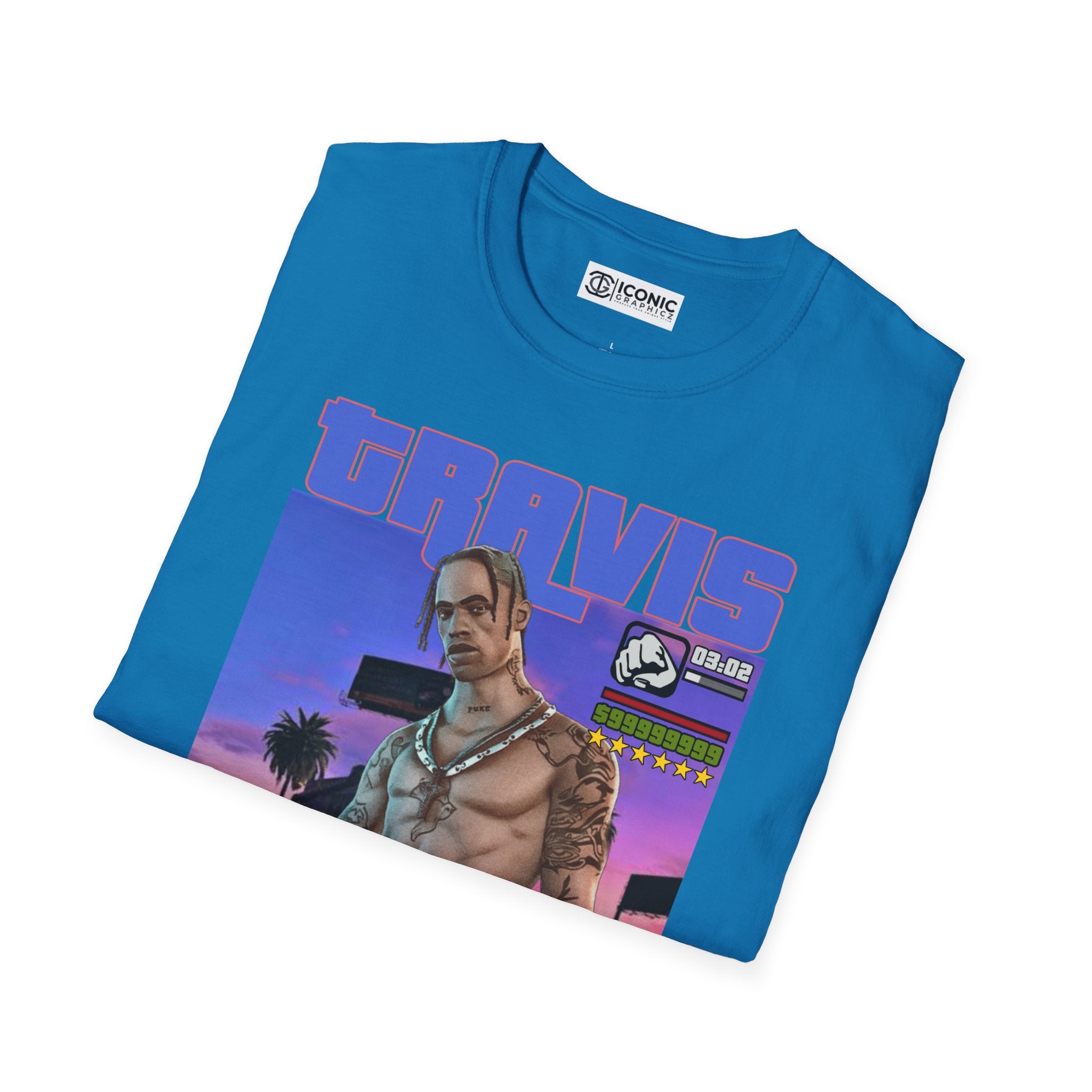 Travis Scott Unisex Softstyle T-Shirt - IGZ Clothing 