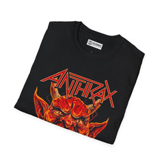 Anthirax Unisex Softstyle T-Shirt - IGZ Clothing 