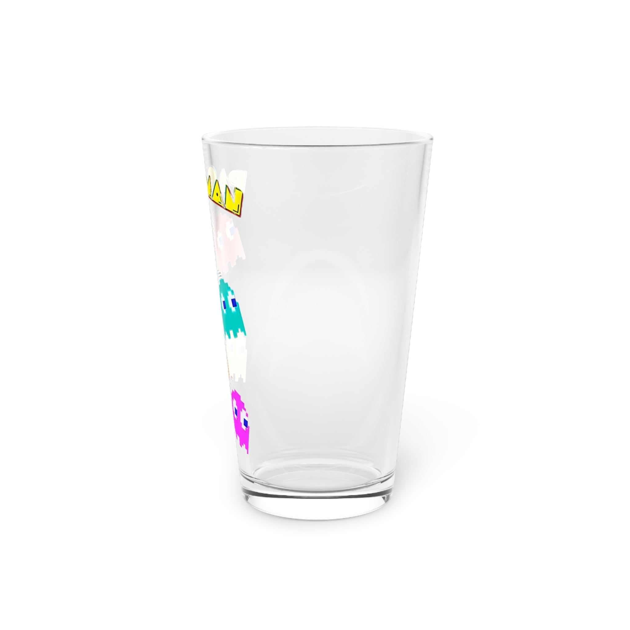 Pac Man Pint Glass, 16oz - IGZ Clothing 