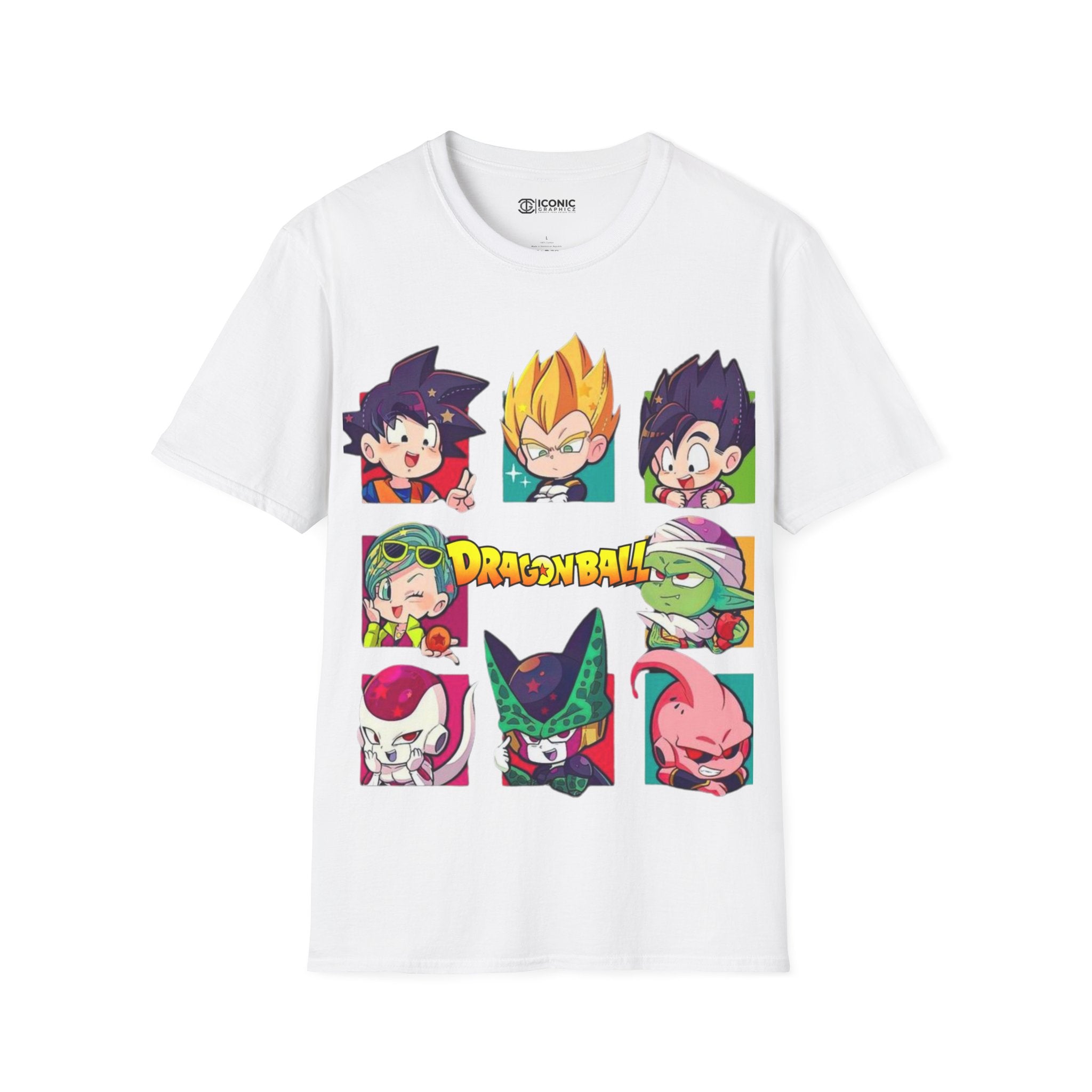 Dragonball Unisex Softstyle T-Shirt - IGZ Clothing 